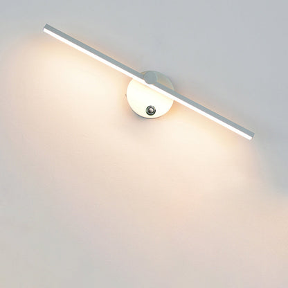 Aluminum LED Rotatable Touch Dimmer Wall Sconce Lamp