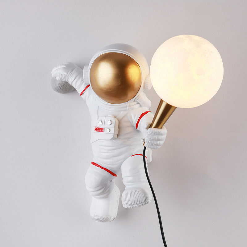 Contemporary Astronaut Table Lamp