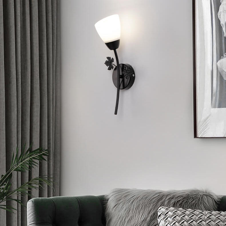 Scandinavian Flower Bud Shape 1/2-Light Wall Sconce Lamp