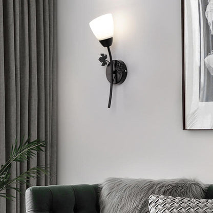 Scandinavian Flower Bud Shape 1/2-Light Wall Sconce Lamp