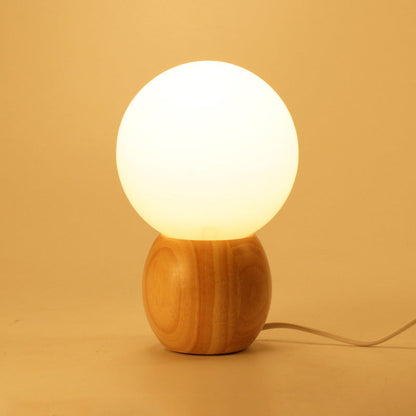 Contemporary Orb Table Lamp