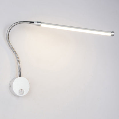 Modern Simplicity Aluminum PC Strip LED Wall Sconce Lamp
