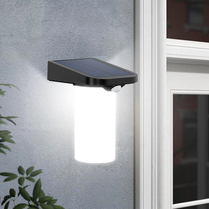 Simplicity ABS Column LED Outdoor Wall Sconce Lamp