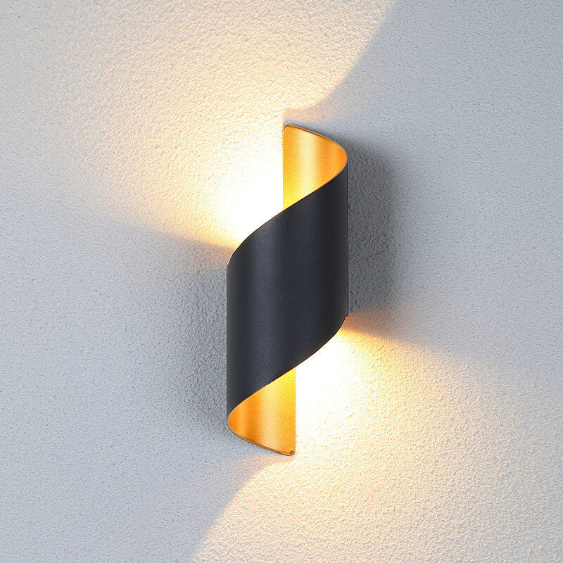 Bending Outdoor Indoor Waterproof LED Wall Sconce Lamp
