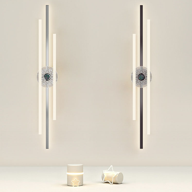 Long Strip Hardware Aluminum LED Wall Sconce Lamp