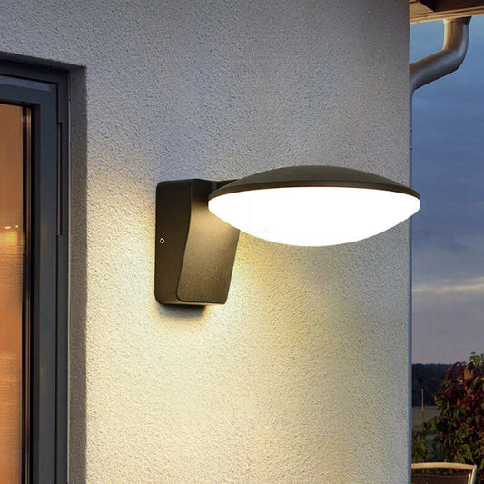 Simplicity Aluminum Acrylic LED Outdoor Wall Sconce Lamp