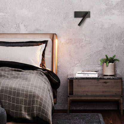 Rectangle Angle Cylinder Aluminum LED Wall Sconce Lamp