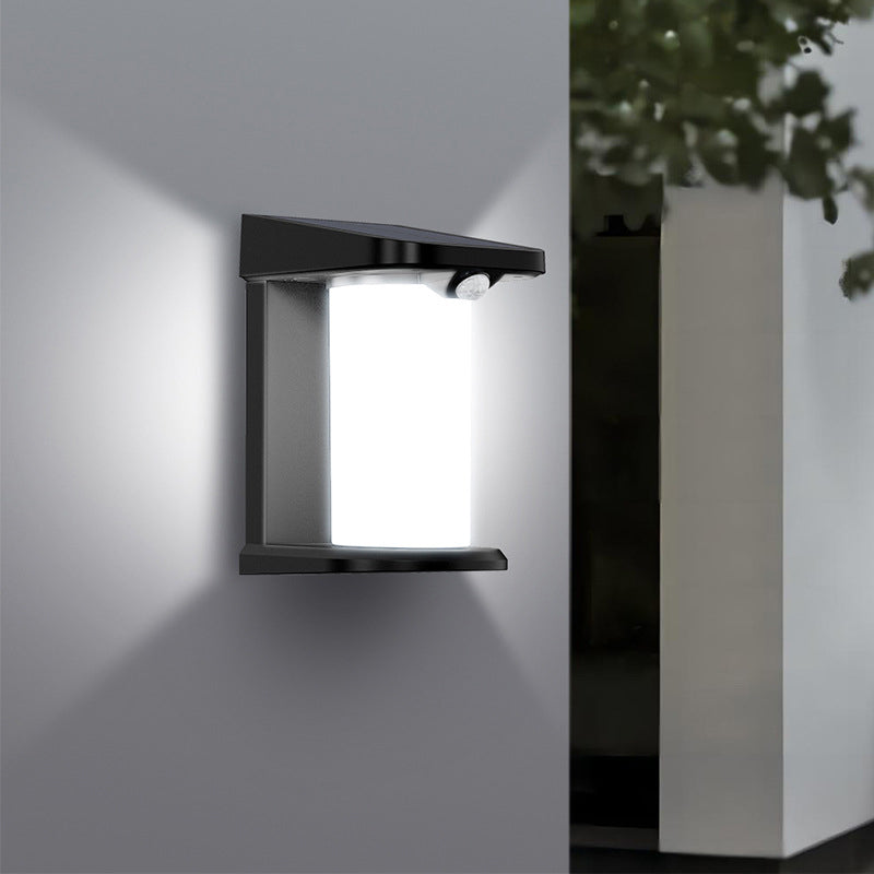 Waterproof Cylinder PC ABS LED Outdoor Wall Sconce Lamp
