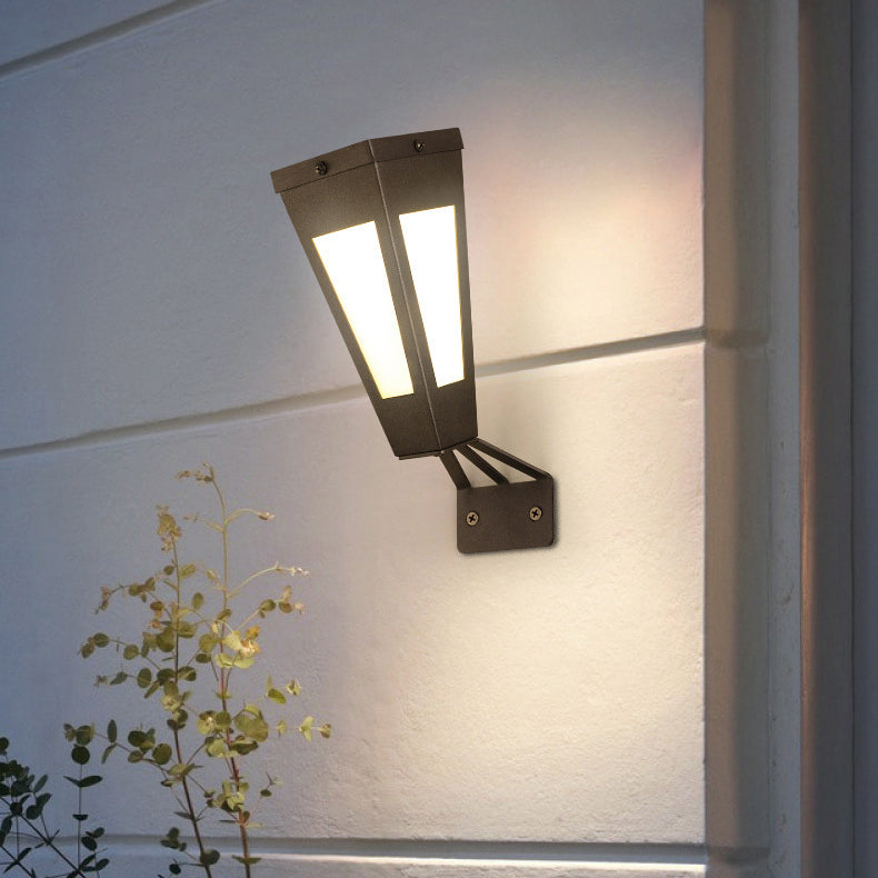 Intelligent Sensor LED Solar Waterproof Wall Sconce Lamp