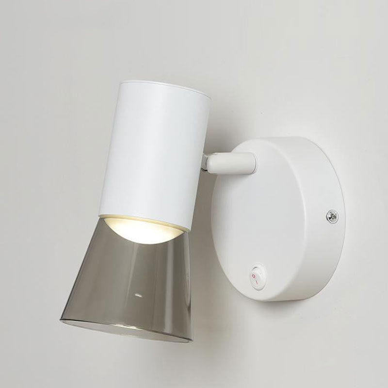Scandinavian Acrylic Cylinder 1-Light Wall Sconce Lamp
