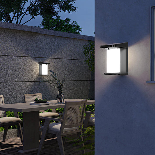 Waterproof Cylinder PC ABS LED Outdoor Wall Sconce Lamp