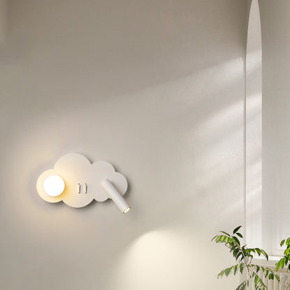 Simplicity Shape LED Rotatable Spotlight Wall Sconce Lamp