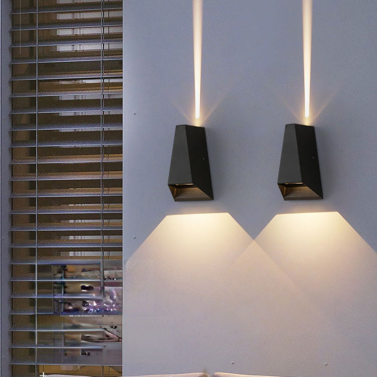 Simplicity Trapezoidal Aluminum LED Wall Sconce Lamp