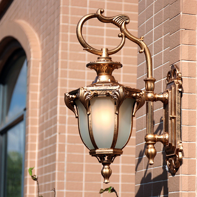 Aluminum 1-Light Outdoor Waterproof Wall Sconce Lamp