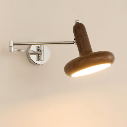 Scandinavian Adjustable Arm 1-Light Wall Sconce Lamp