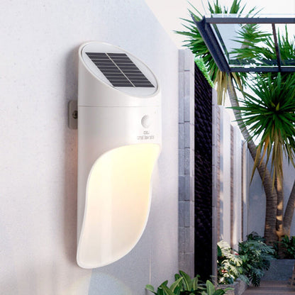 Solar LED Sensor Outdoor Waterproof Wall Sconce Lamp