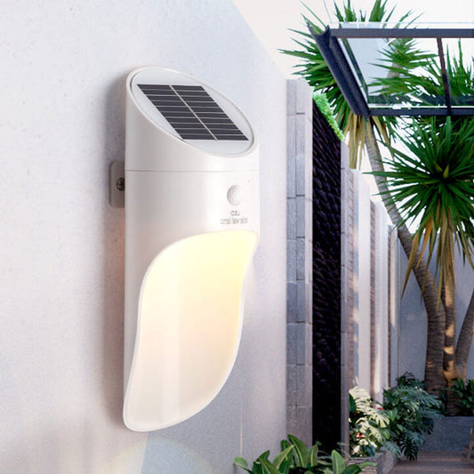 Solar LED Sensor Outdoor Waterproof Wall Sconce Lamp