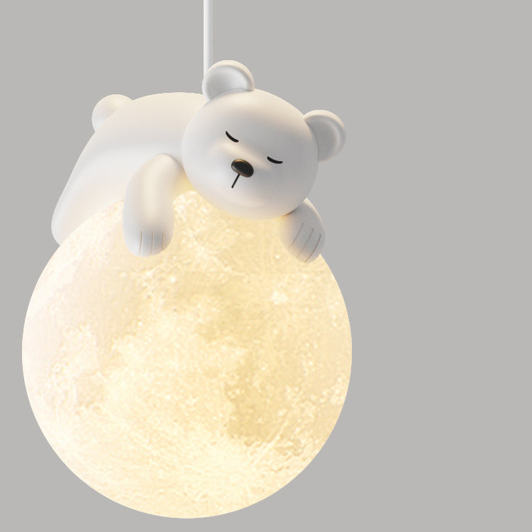 Contemporary Rabbit Pendant Light