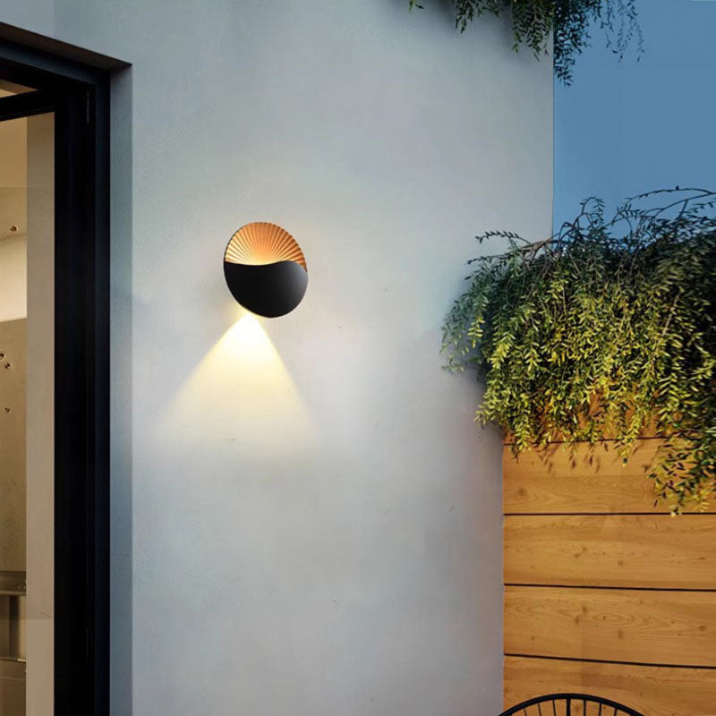 Waterproof Shell Aluminum LED Outdoor Wall Sconce Lamp