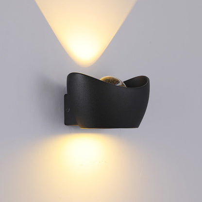 Simplicity Aluminum Ingot Shape LED Wall Sconce Lamp