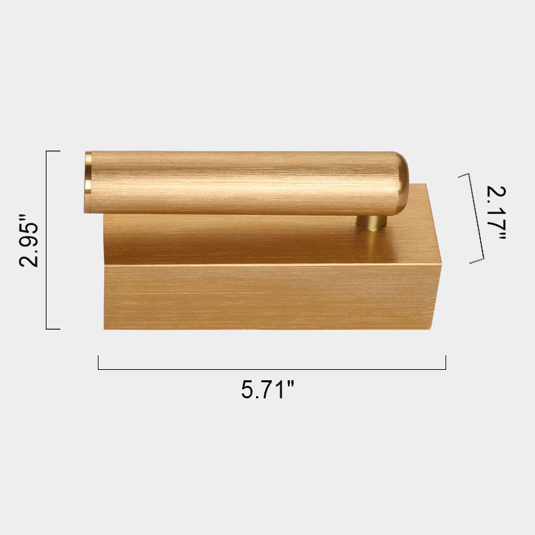 Modern Minimalist Aluminum Rotatable LED Wall Sconce Lamp