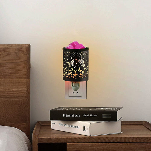 Iron Melting Wax Projection 1-Light Wall Sconced Lamp