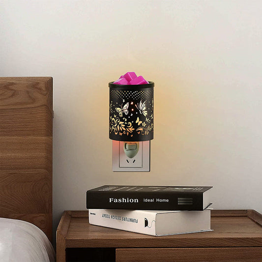 Iron Melting Wax Projection 1-Light Wall Sconced Lamp