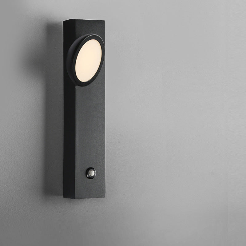 Simplicity Acrylic Strip Cubic Round LED Wall Sconce Lamp