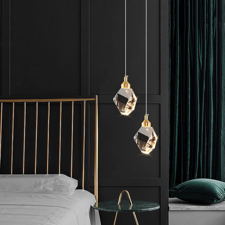 Modern Crystal Iron Pendant Light