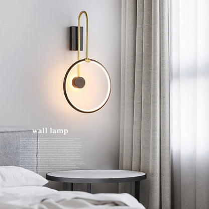 Simplicity Aluminum Silicone Acrylic LED Wall Sconce Lamp