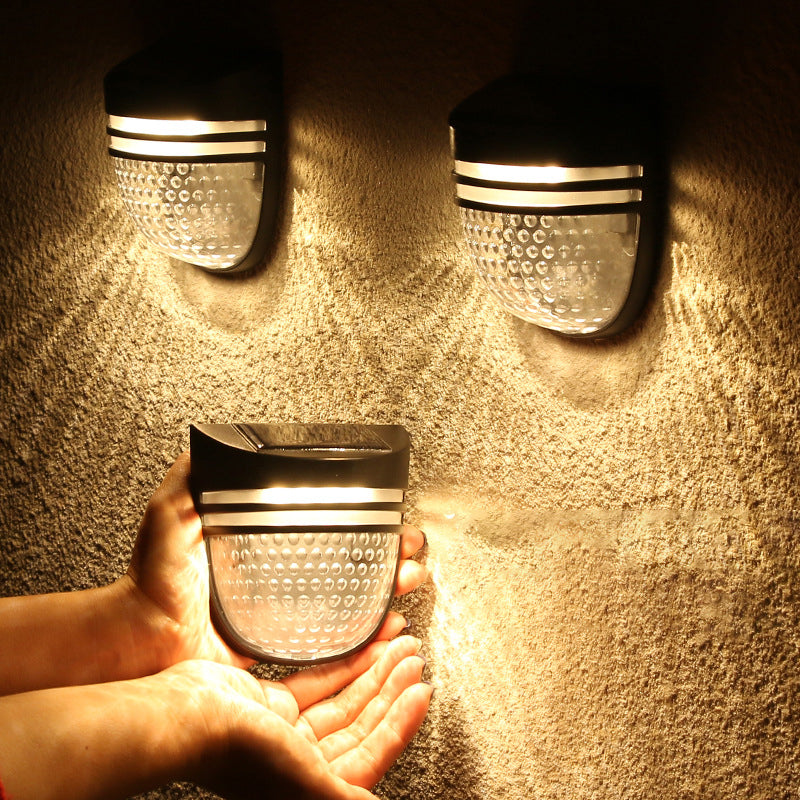 Simplicity ABS PC Elliptical Honeycomb LED Wall Sconce Lamp