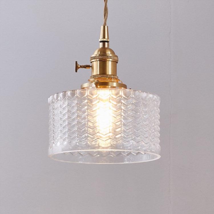Traditional Brass Pendant Light