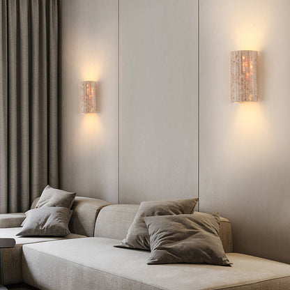 Japanese Semicircle LED Waterproof Wall Sconce Lamp