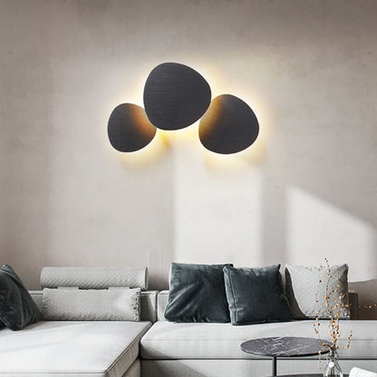 Scandinavian Round Aluminum Acrylic LED Wall Sconce Lamp