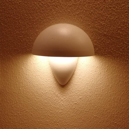 Waterproof Aluminum Mushroom LED Outdoor Wall Sconce Lamp