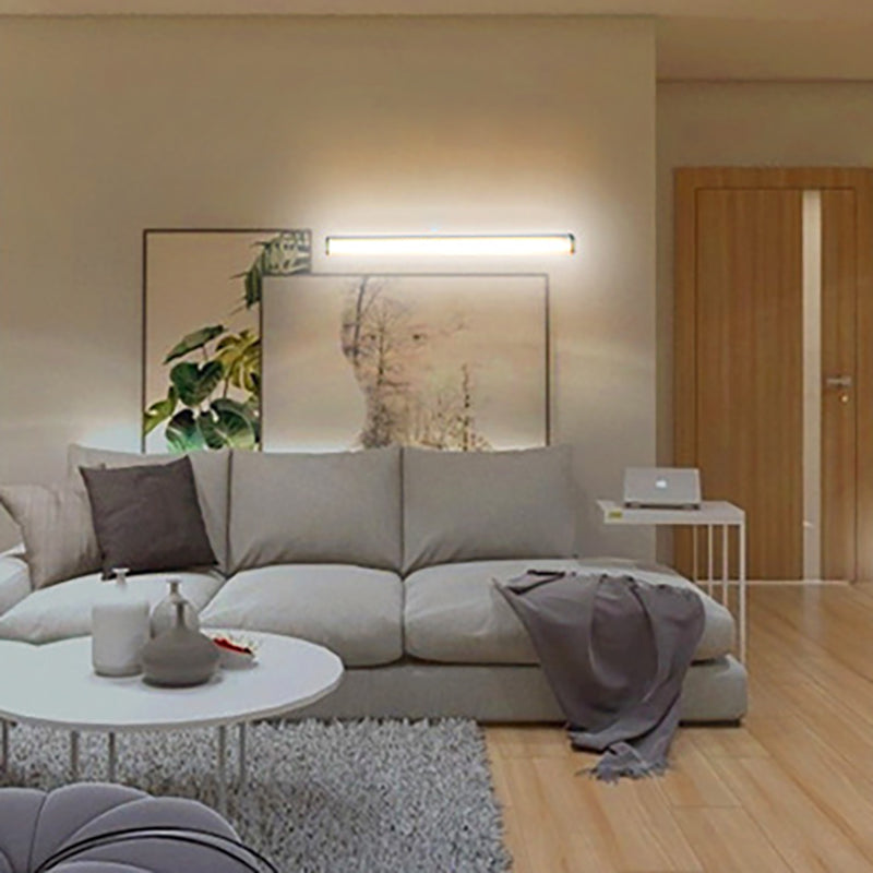 Simplicity Cylinder Aluminum Acrylic LED Wall Sconce Lamp
