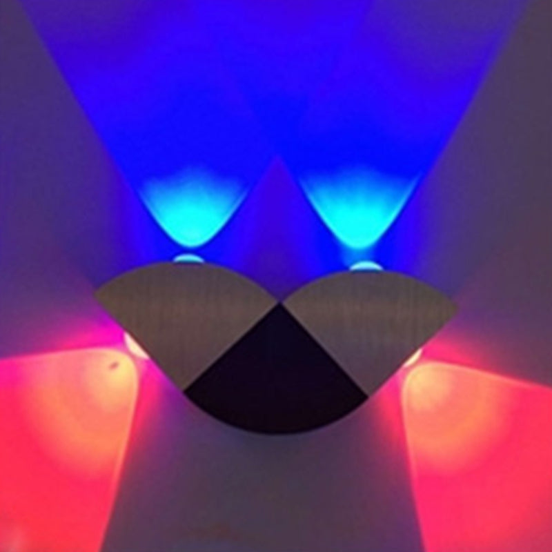 Modern Simplicity Butterfly Aluminum LED Wall Sconce Lamp
