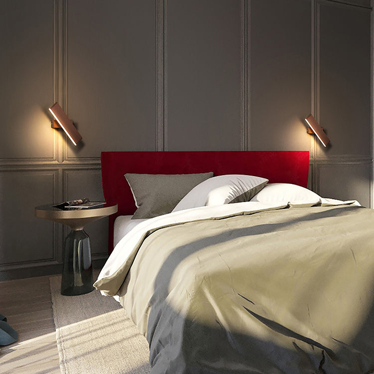 Modern Minimalist Acrylic Cuboid Iron LED Wall Sconce Lamp