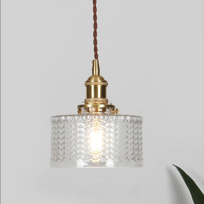 Traditional Brass Pendant Light