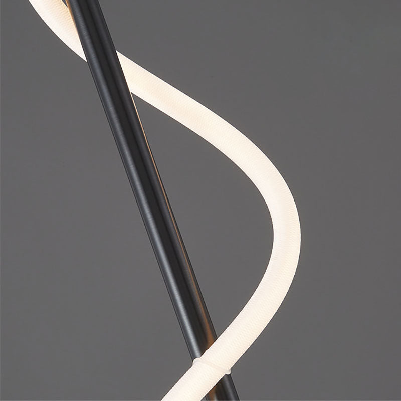 Cylinder Wave Stripe Copper Acrylic LED Wall Sconce Lamp