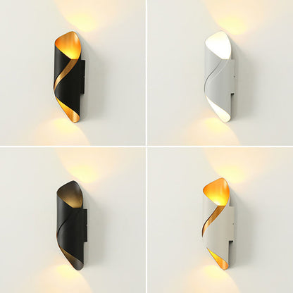 Double-headed Aluminum Acrylic LED Wall Sconce Lamp