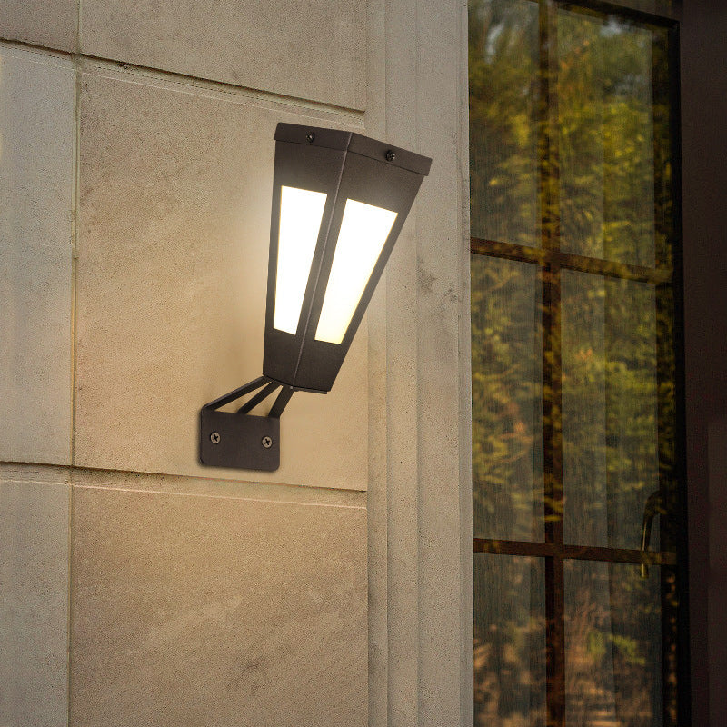 Intelligent Sensor LED Solar Waterproof Wall Sconce Lamp