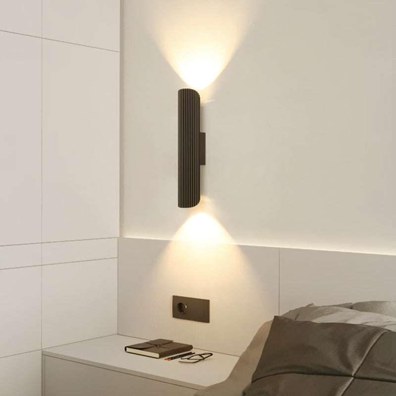 Aluminum Roman Column Design Iron LED Wall Sconce Lamp
