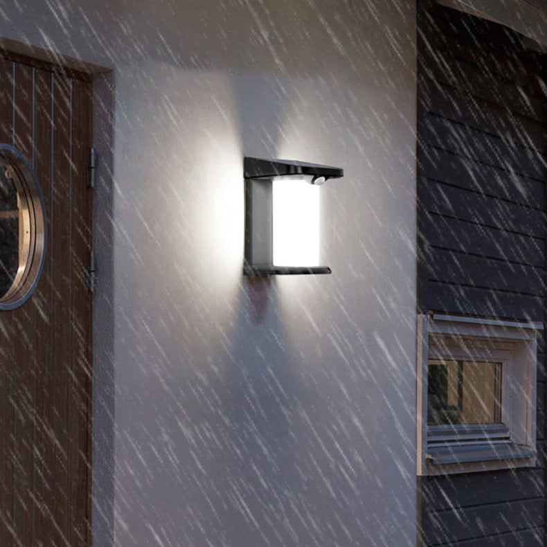 Waterproof Cylinder PC ABS LED Outdoor Wall Sconce Lamp