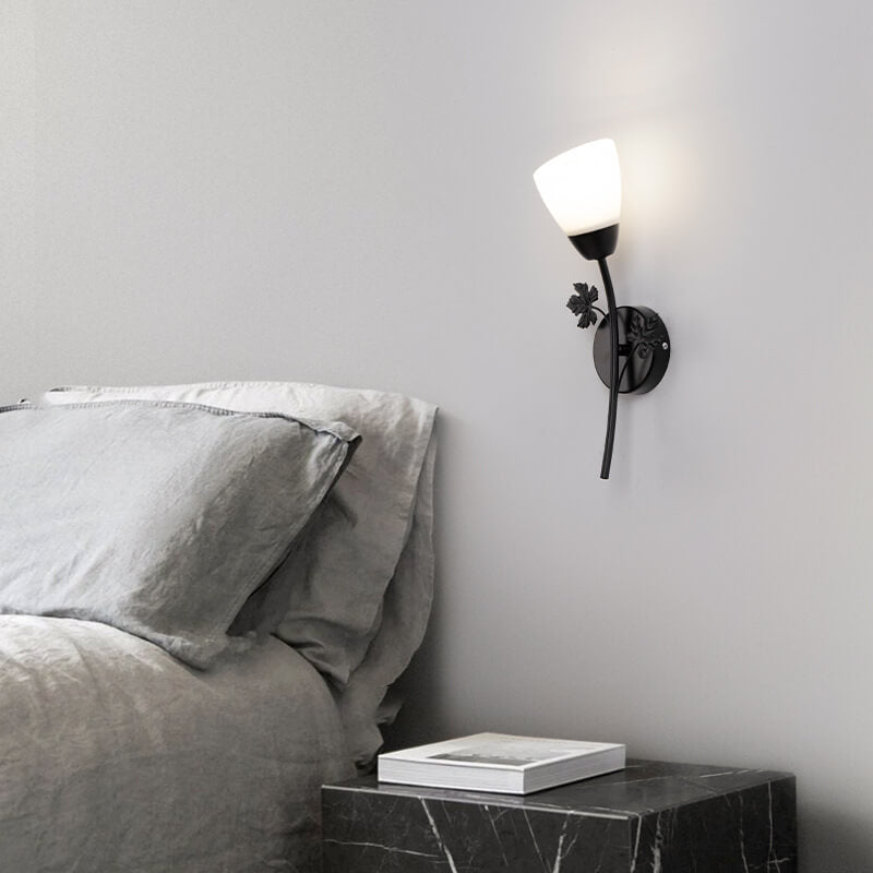 Scandinavian Flower Bud Shape 1/2-Light Wall Sconce Lamp