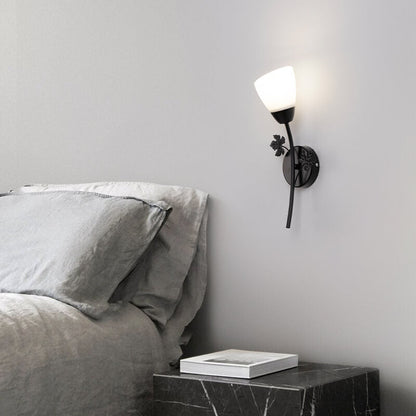 Scandinavian Flower Bud Shape 1/2-Light Wall Sconce Lamp