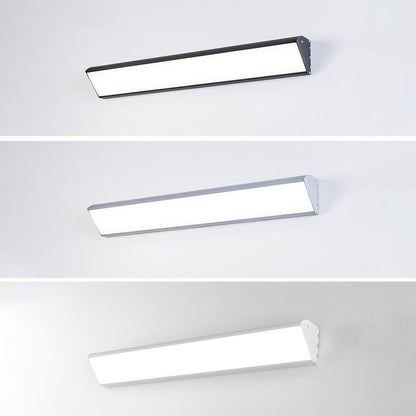 Rectangular Aluminum PC Waterproof LED Wall Sconce Lamp