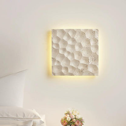 Contemporary Creative Stone Square LED Wall Sconce Lamp