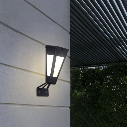 Intelligent Sensor LED Solar Waterproof Wall Sconce Lamp