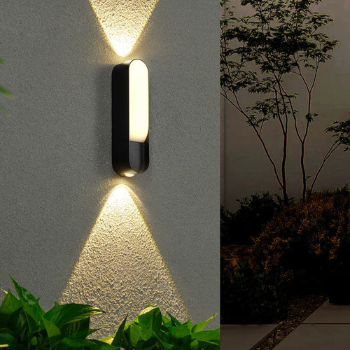 Waterproof Aluminum Acrylic LED Outdoor Wall Sconce Lamp
